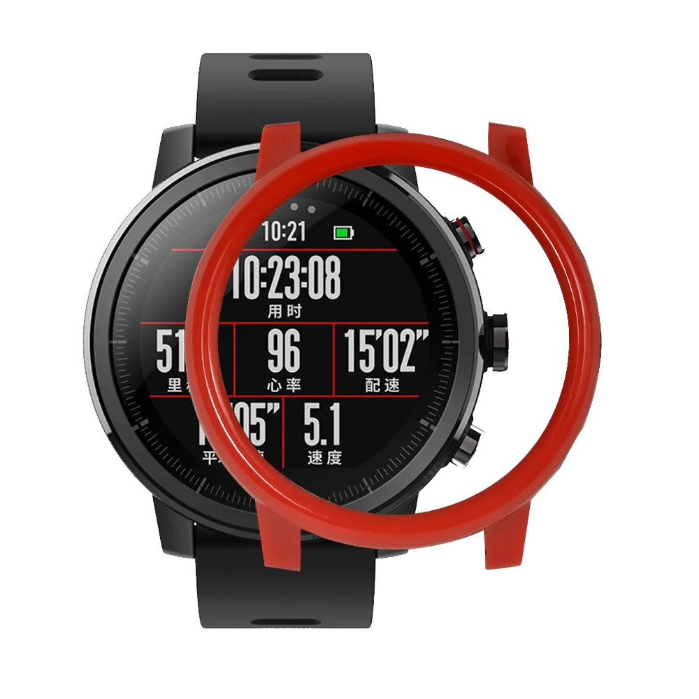 Тонкий чехол из поликарбоната FIFATA для Huami / Amazfit /Stratos /Smart Watch 2/2S Носимых устройств