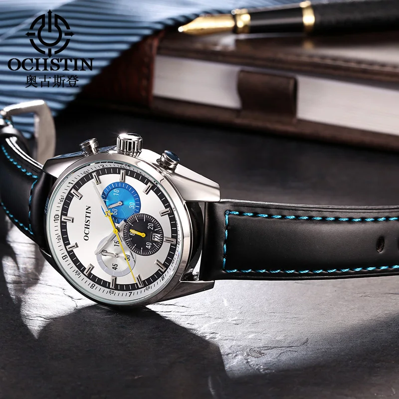 Часы наручные OCHSTIN Мужские кварцевые Спортивные Повседневные Роскошные