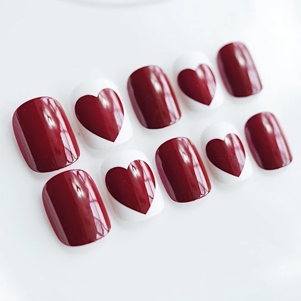 Горячая распродажа 24 шт./компл. женские полные ногти украшения ногтей поддельные