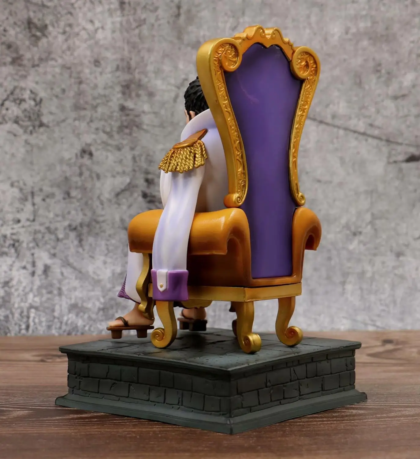 Аниме One Piece темно синий штаб квартира старшего генерала Issho Borsalino Sakazuki Kuzan GK ПВХ
