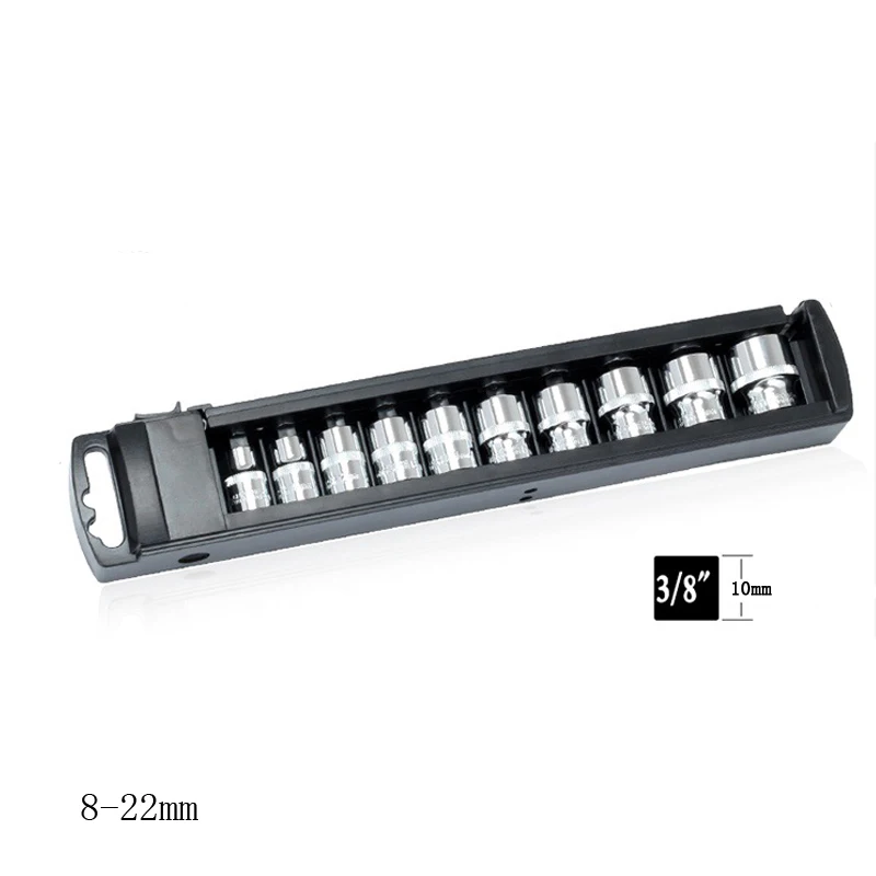Стандартный шестигранный гаечный ключ 3/8 дюйма 8 22 мм|metric socket wrench|hexagon spannerwrench head |