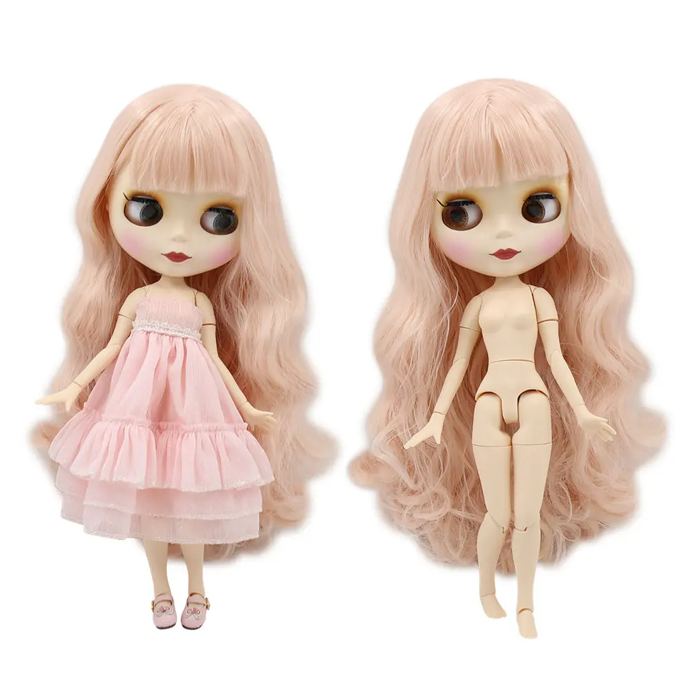 Ледяная фабрика Blyth кукла шарнир тело DIY обнаженные игрушки BJD модные куклы девушка подарок новое специальное предложение на продажу с ручной набор A& B