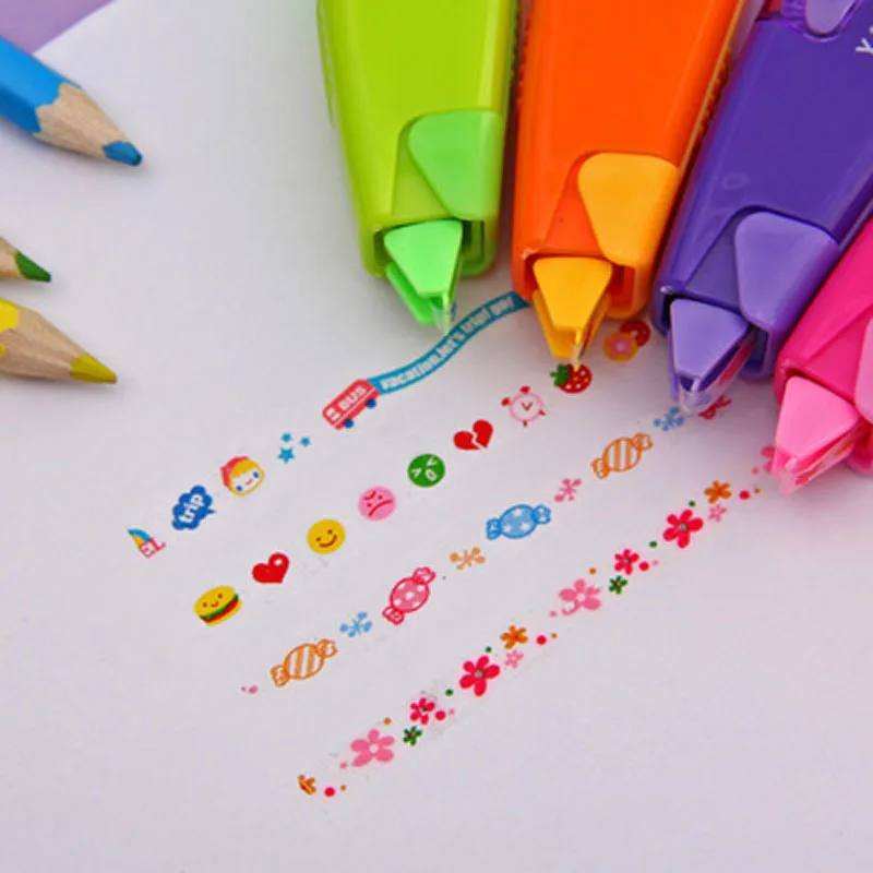 Новинка Школьный Канцтовары push декоративный милый мультфильм кружевной