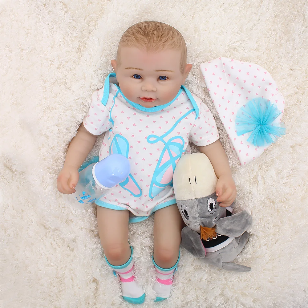 Полностью силиконовая кукла реборн NPK оптовая продажа мягкая на ощупь красивая