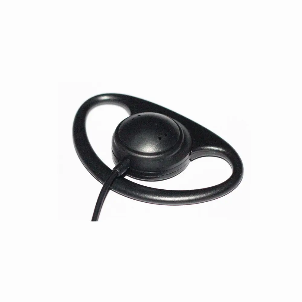XQF 2-контактный D-образный полицейский наушник гарнитура для Motorola Radio cls1110 cls1410 cls1413