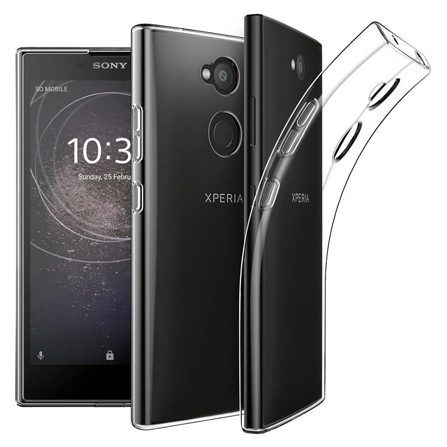 Мягкий TPU чехол Накладка для Sony Xperia XZ XZ1 XZ2 X Compact XZs Z5 Премиум Z4 Z3 мини Z2 M5 E5 XA2 C4 C5 XA XA1