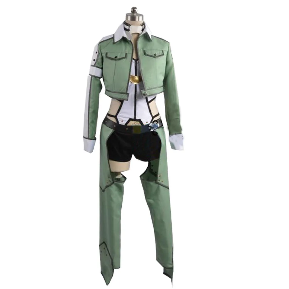 2017 Asada костюм Shino для костюмированных представлений Sword Art Online 2 Если военный Sinonon