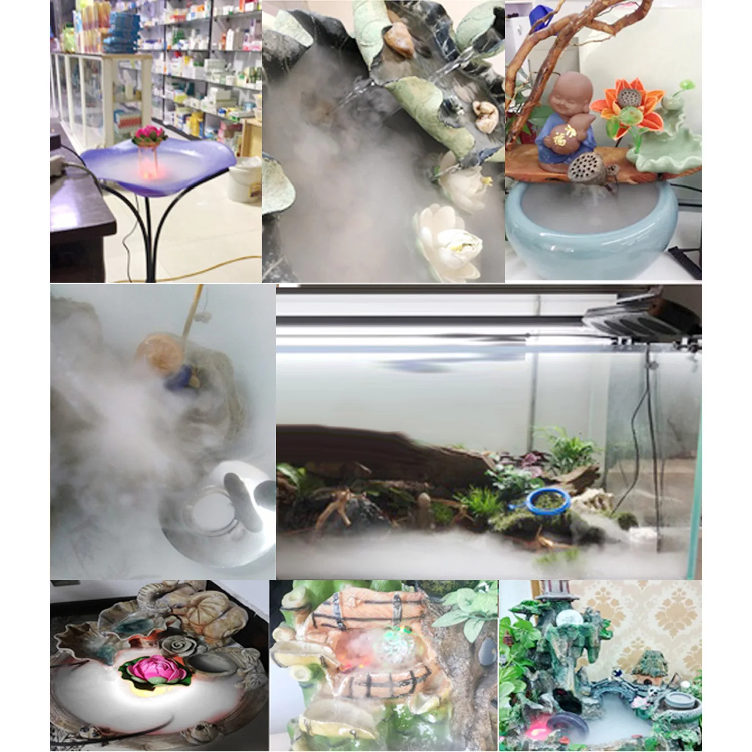 Ультразвуковой увлажнитель воздуха для фонтанов и прудов 24 В|Опрыскиватели| |