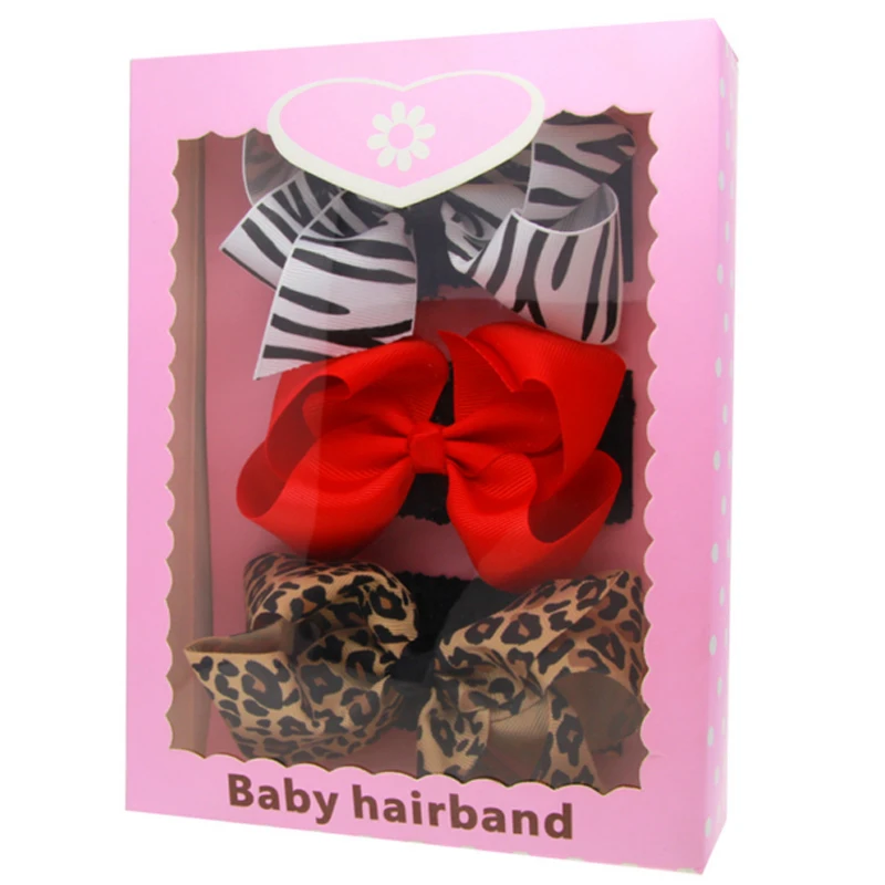 Один комплект из 3 предметов Детские аксессуары для волос повязка на голову