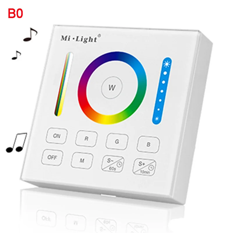 B0 Miboxer 2,4 г 4 зоны RGB/RGBW led регулятор линейного светильника Wi-Fi iBox смарт Панель дистанционного FUT037/FUT038/iBox2/B3/T3/B0/FUT095/FUT096 - Цвет: B0