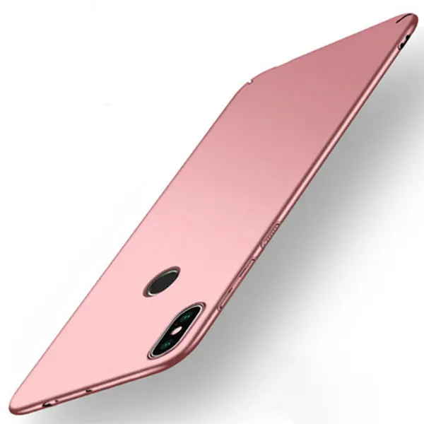 Rose Gold Для Xiaomi mi Max 3 чехол для Xiaomi mi Max 3 чехол противоударный карамельный цвет Жесткий ПК полная Защита задняя крышка чехол для mi Max 3 - Цвет: Rose Gold