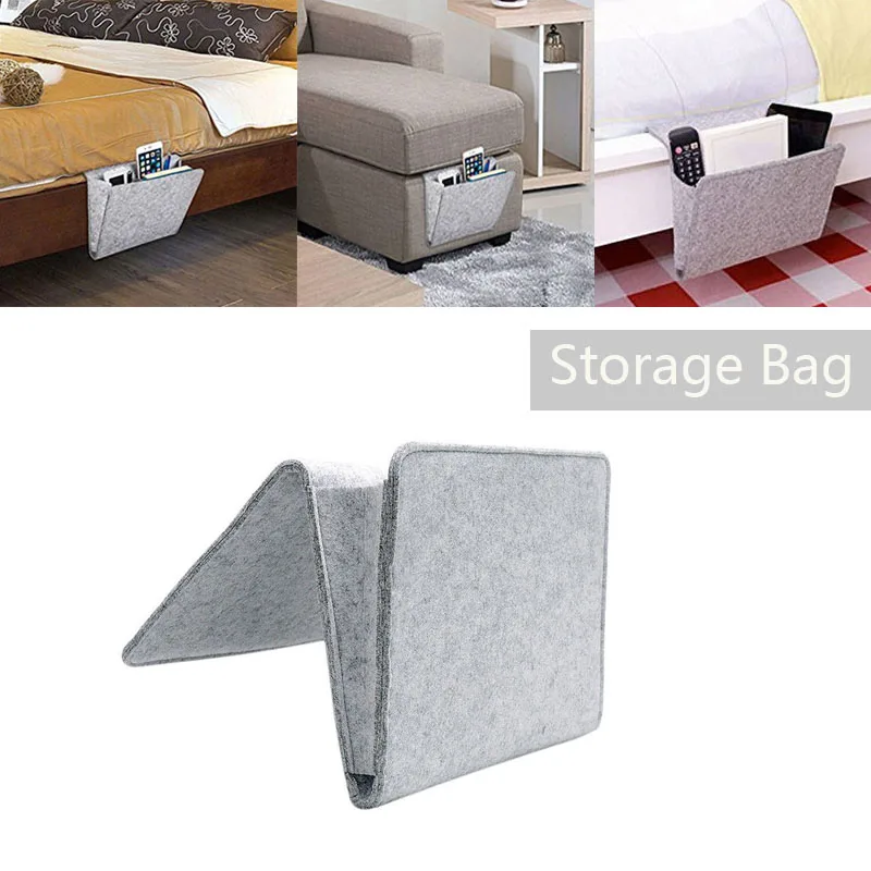 Войлочная сумка для хранения многофункциональная дивана подлокотника телефона