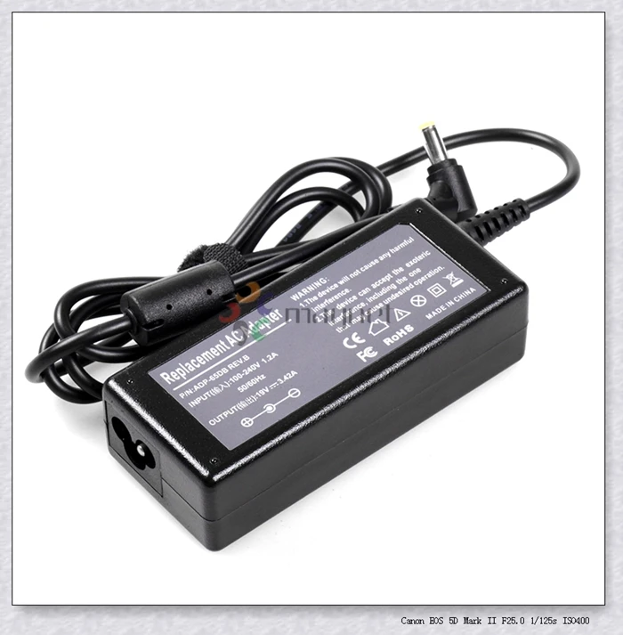 19V 3.42A 65W ноутбук адаптер переменного тока зарядное устройство для Lenovo Thinkpad IdeaPad Z60