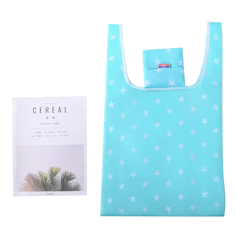 Модная Портативная женская сумка для покупок с креативным принтом ткань Оксфорд