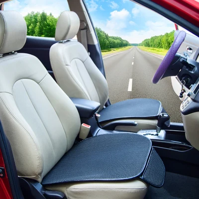 Кожаные чехлы для автомобильных сидений универсальные дышащие Чехлы передних