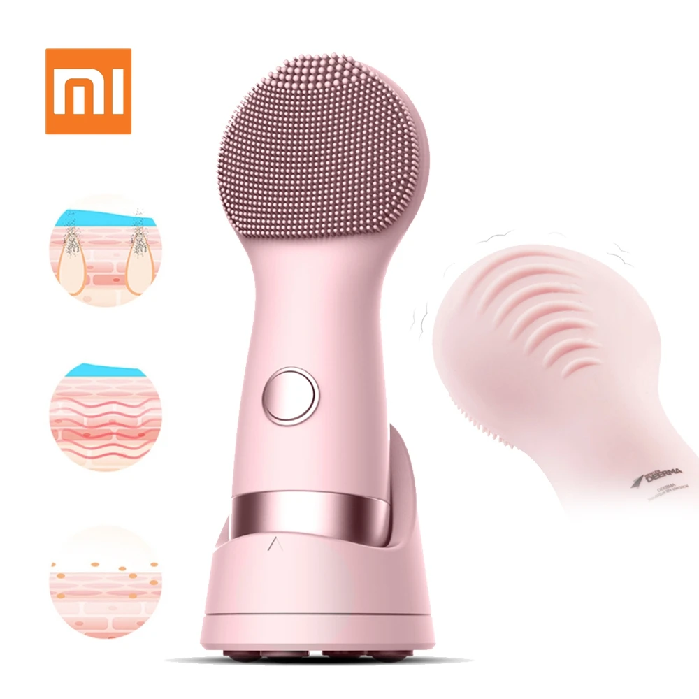 Xiaomi экологическая цепь бренд DEERMA электрическое очищающее средство для лица Очищающий Инструмент для лица красота уход за кожей лица массажер инструмент