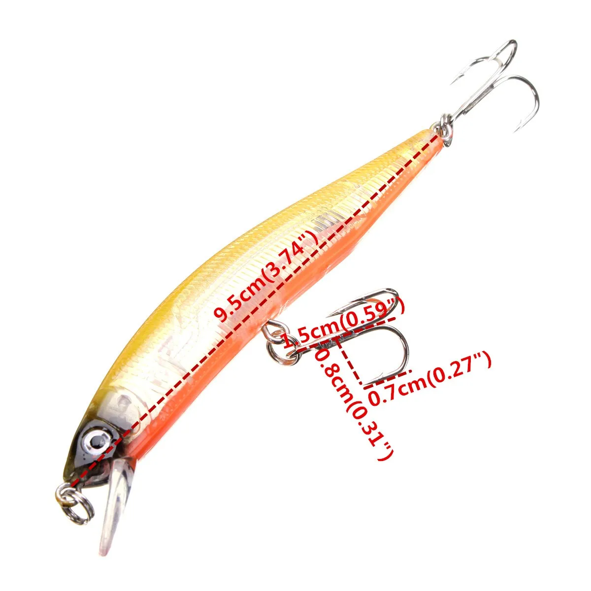 5 шт. 9 см красочные прочные портативные рыболовные искусственные жесткие