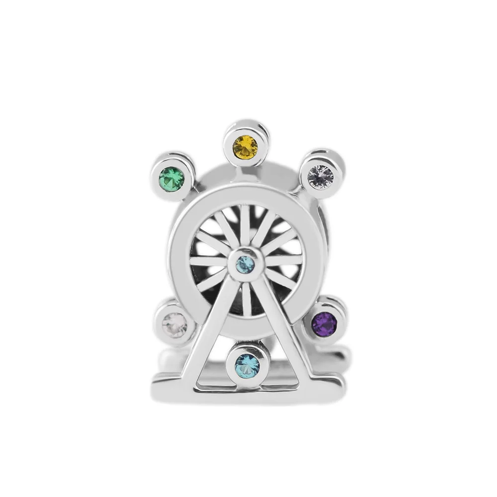 Colour Happiness Wheel Charm Fashion Beads For Jewelry Making Fits Sterling Silver Bracelets Woman Gift | Украшения и аксессуары