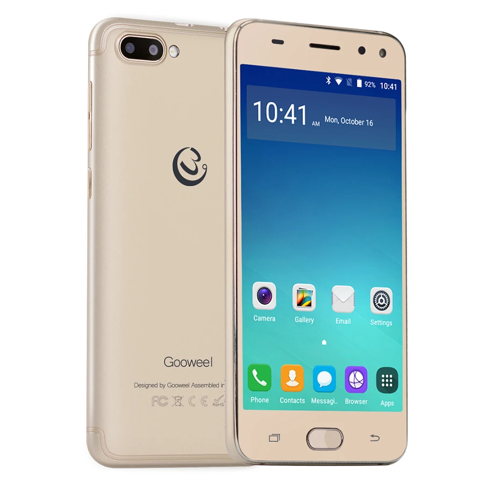 Face ID Gooweel S11 смартфон MTK6580 четырехъядерный 5 0 дюймов Экран 5.0MP + 2.0MP Камера gps WI FI