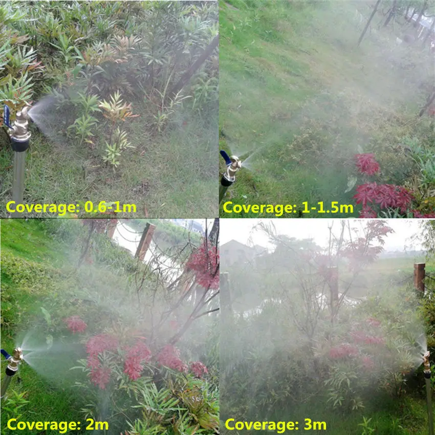 1 шт. латунь сельскохозяйственные запотевания полива сада Системы распыляющие