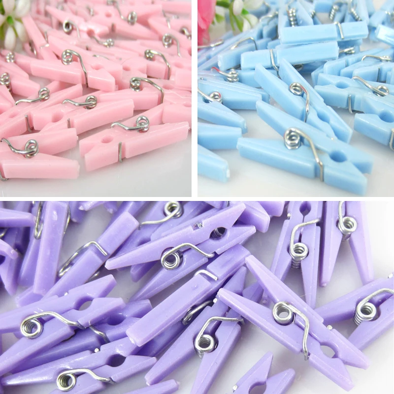 50 шт. мини прищепки для фотобумаги 9 х25 мм|peg pin|pegs minipegging photos |