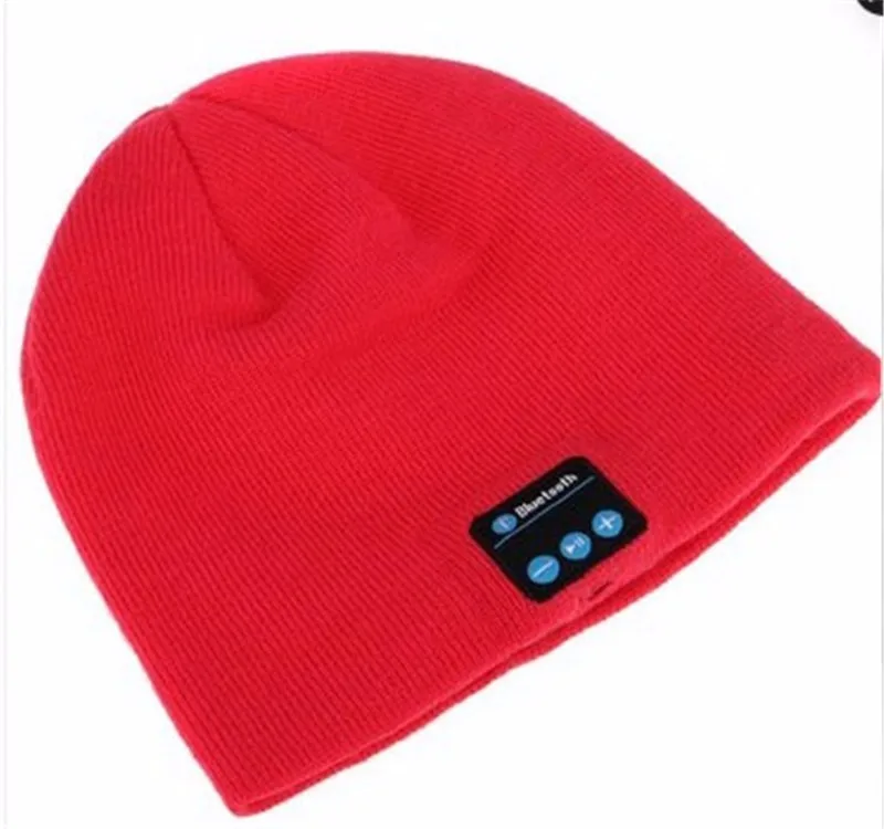 Новый мягкий теплый Beanie шляпа Gorro Беспроводной Bluetooth Smart Кепки гарнитура наушники
