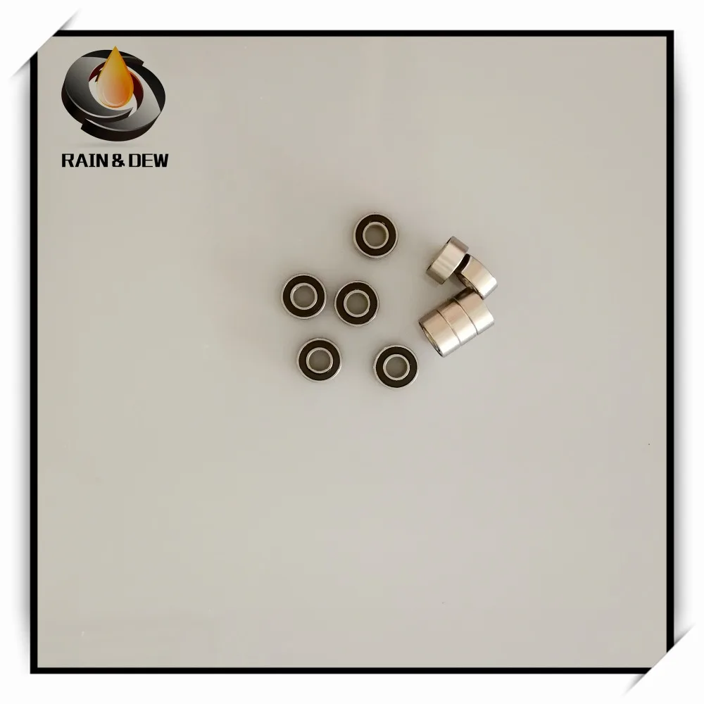 Гибридный Керамический шарикоподшипник из нержавеющей стали 2 шт. SR166 2RS CB