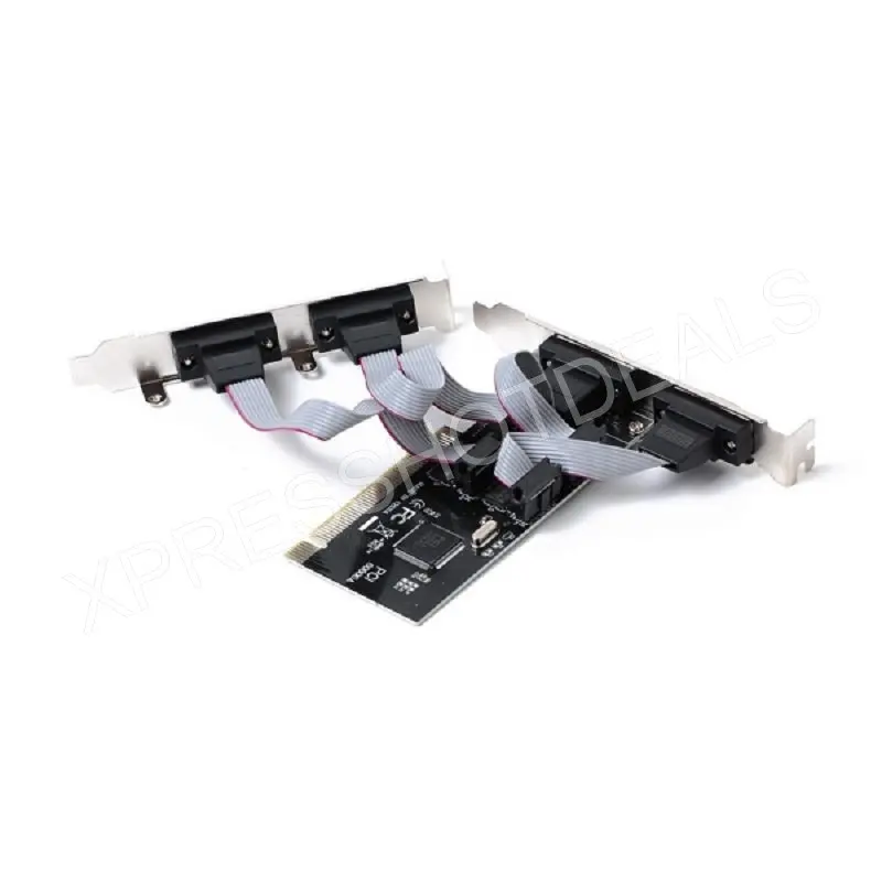 PCI 4 порта RS232 9 контактные порты последовательная плата расширения|pci expansion|pci rs232