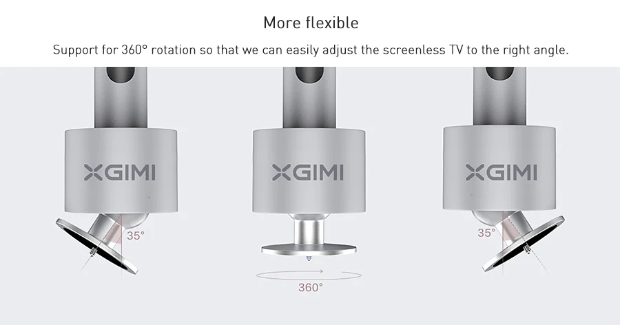 XGIMI проектор вешалка для аксессуаров C225B Потолочный кронштейн для XGIMI H2/CC/Z3/Z6 проектор Универсальный 1/4 винт