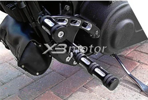 Мотоциклетные Алюминиевые Подножки с ЧПУ, подножки для Harley Sportster Iron XL 883 1200 883R 883C 883L Street XG 750 500