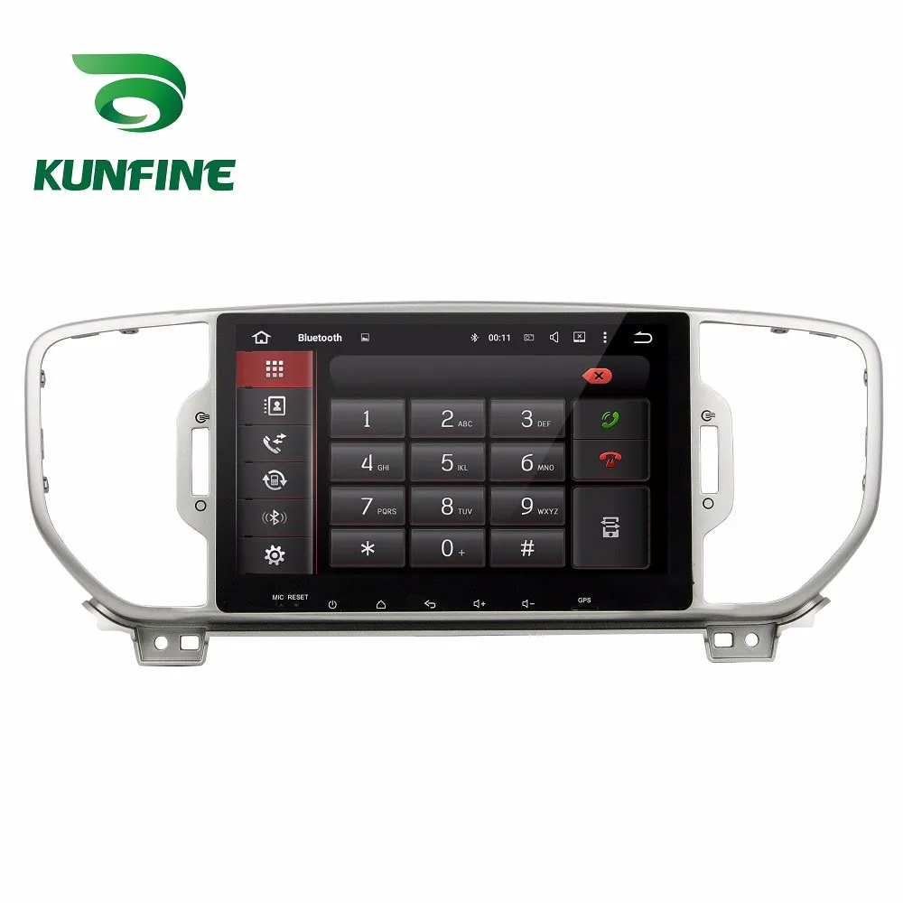 9 ''4 ядра 1024*600 Android 5.1 автомобильный DVD GPS навигации игрока deckless стерео для Kia Sportage радио Bluetooth