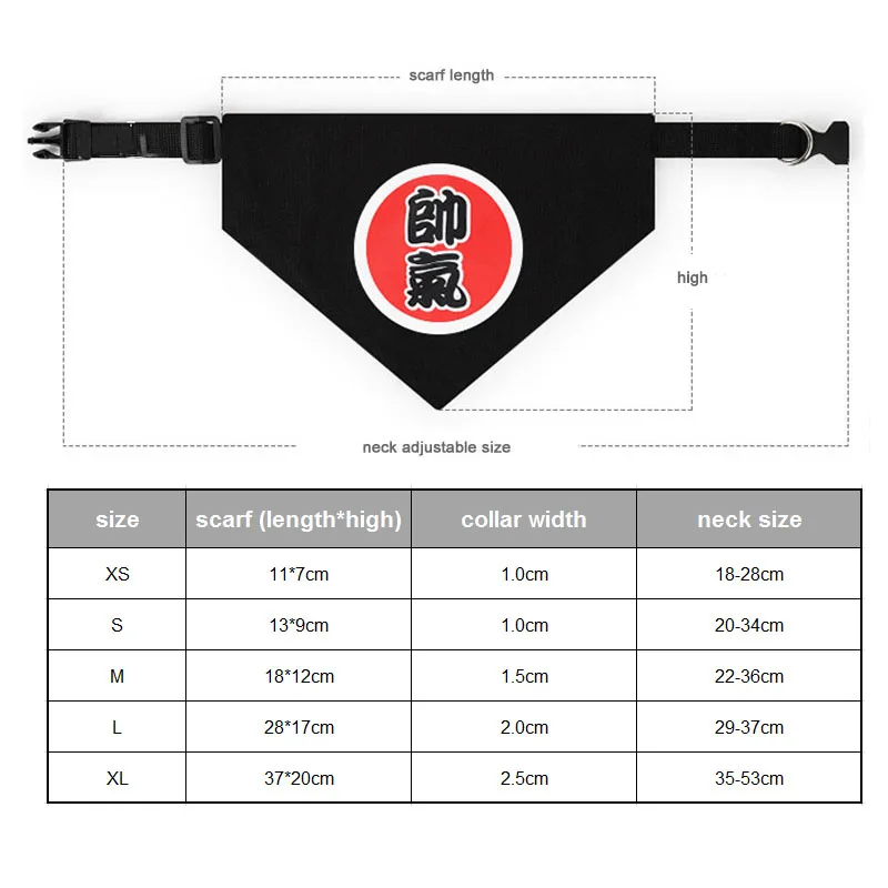 Регулируемая бандана для больших собак и щенков тканевый шарф-нагрудник с