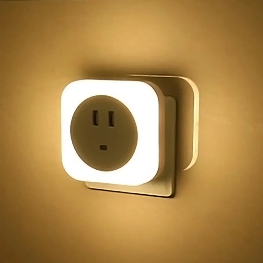 Фото Индукционный ночник для дома, 2 USB-порта для зарядки, подарок для детской спальни, мини умный датчик, управление светильник, светодиодный ноч... №4