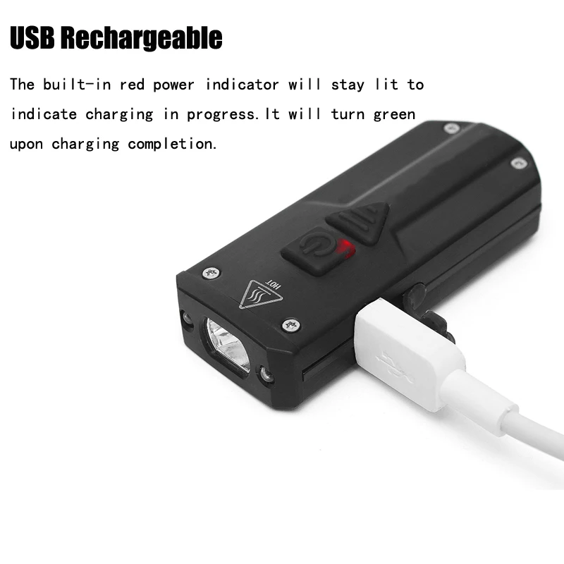 Jiguoor K1 SS XP-G3+ 365 нм УФ+ красный светодиодный 250LM USB Перезаряжаемый мини светодиодный светильник-брелок IP65 Водонепроницаемый высококачественный светильник-вспышка
