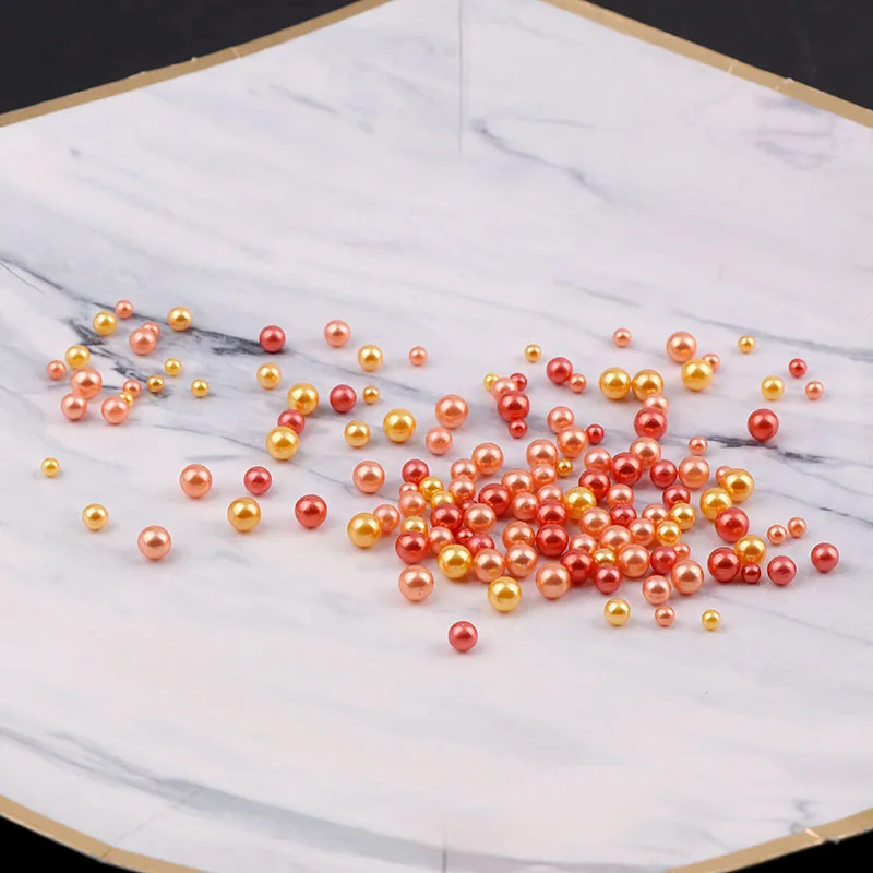 Круглые бусины без отверстий 3 6 мм|beads for diy|mixed colorbeads beads |
