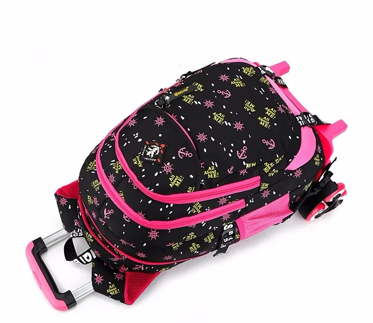 Рюкзаки на колесиках Школьные Сумки Sac a dos детские сумки Bolsa Infantil школьные рюкзаки для девочек школьные рюкзаки