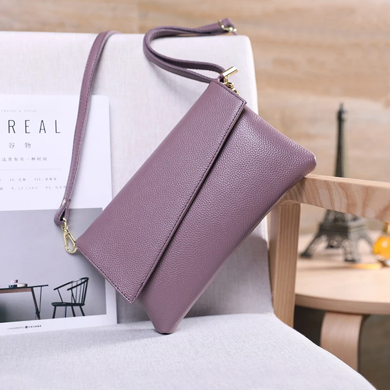 Сумка-мессенджер из натуральной кожи женская сумка через плечо | Багаж и сумки