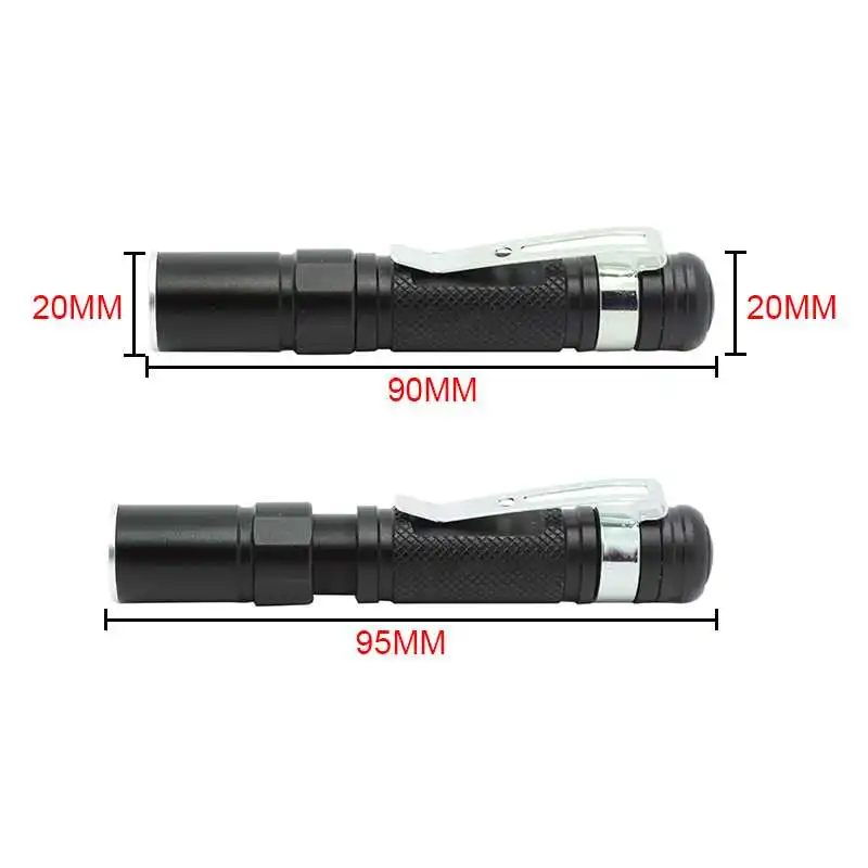 Супер Мини карманный фонарик Q5 LED Zoom маленький портативный фонарь для работы