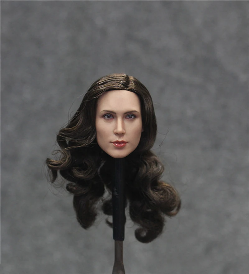 

1/6 The Wonder Women Princess Diana Head with Crown for 12" Bodies