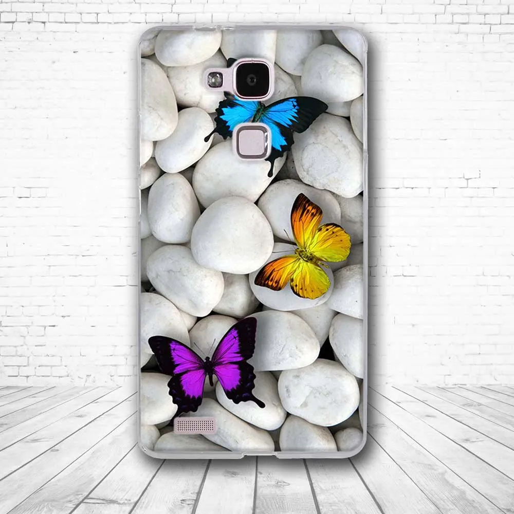 Soft TPU Case For Huawei Ascend Mate 7 Mate7 Cover for huawei ascend mate Print Pattern 6.0&quot Phone Cases | Мобильные телефоны и