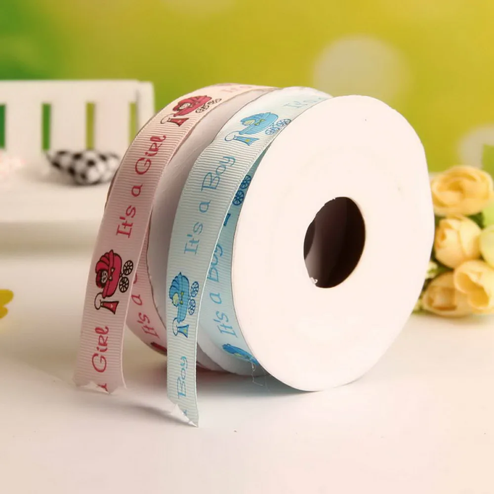 Детская лента для душа 25 мм недорогая фотолента украшения детского 10 ярдов/рулон