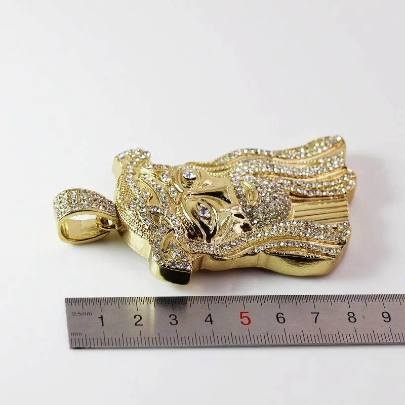 Огромный большой 4 цвета сплав Рэппер Collier продвижение ювелирных изделий хип хоп