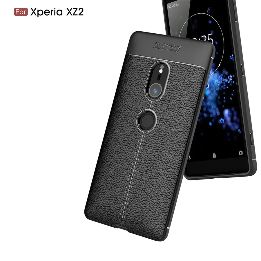 Чехол для Sony Xperia XZ2 чехол силиконовый из искусственной кожи H8216 H8266 H8296 |