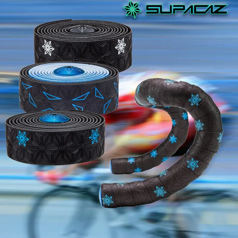 Supacaz супер липкая ручка куш обмотка руля дорожный велосипед обмотка руля Углеродные Упоры для рук на руль велосипеда велосипедные аксессуары полиуретан Eva