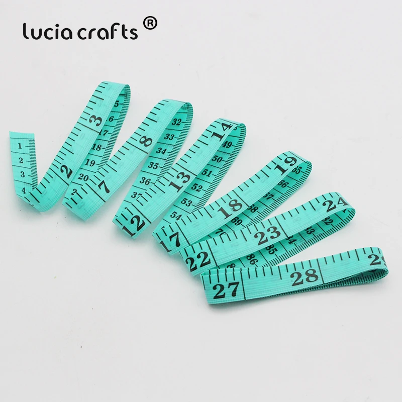 Lucia crafts случайный 1 шт./лот 150 см Длина случайный цвет мягкие рулетки измерительные швейные принадлежности Инструменты J0122