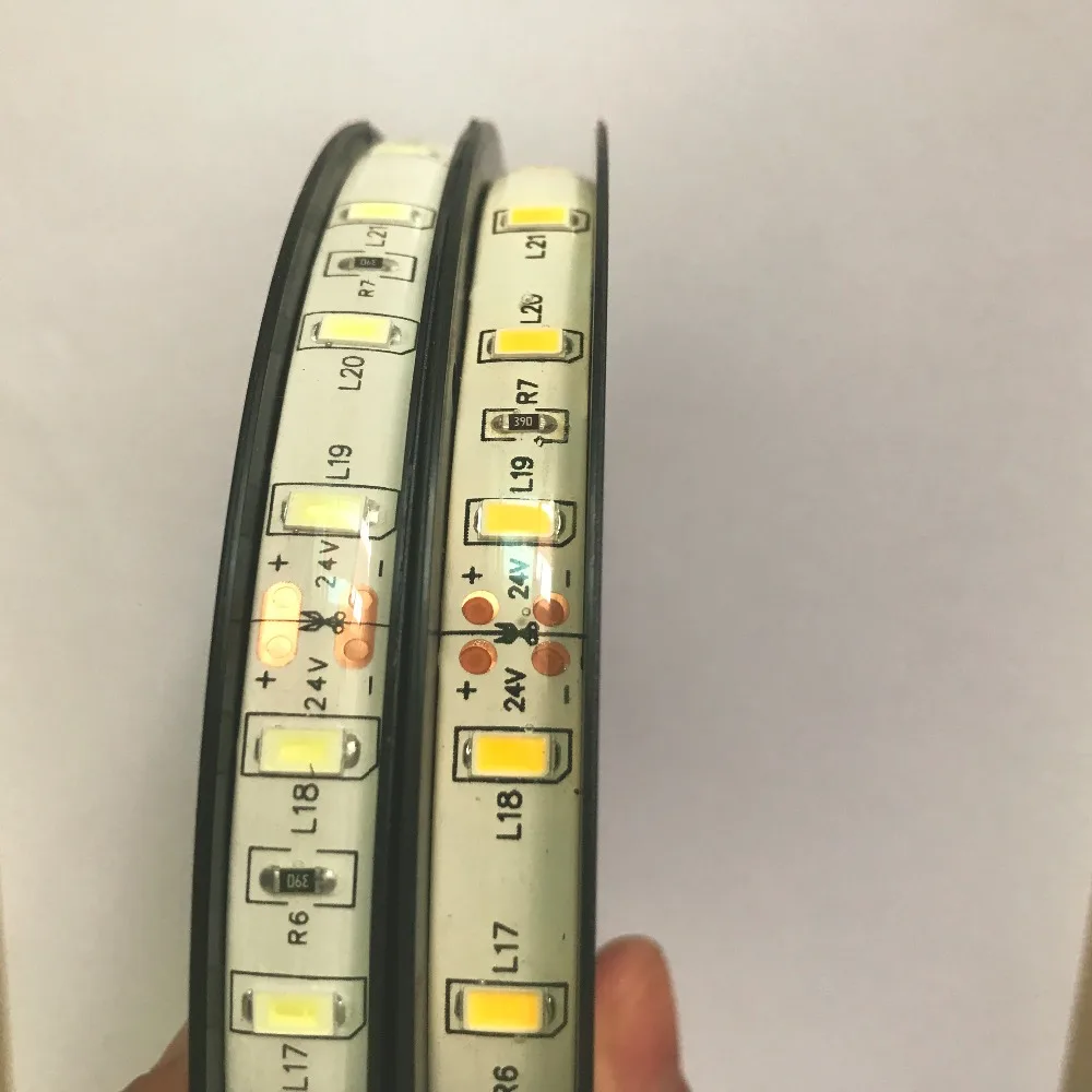 Акция 5 м 2600LM Супер Яркий Корея samsung 5630 светодиодный полосы DC24V 13 Вт/м 300 светодиодный s/5 м/катушка 60-65LM за светодиодный