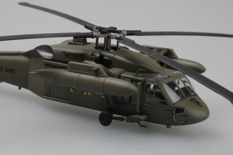 Статическая масштабная модель 1:72 US -60A Blackhawk самолета 87216 сборная | Игрушки и хобби