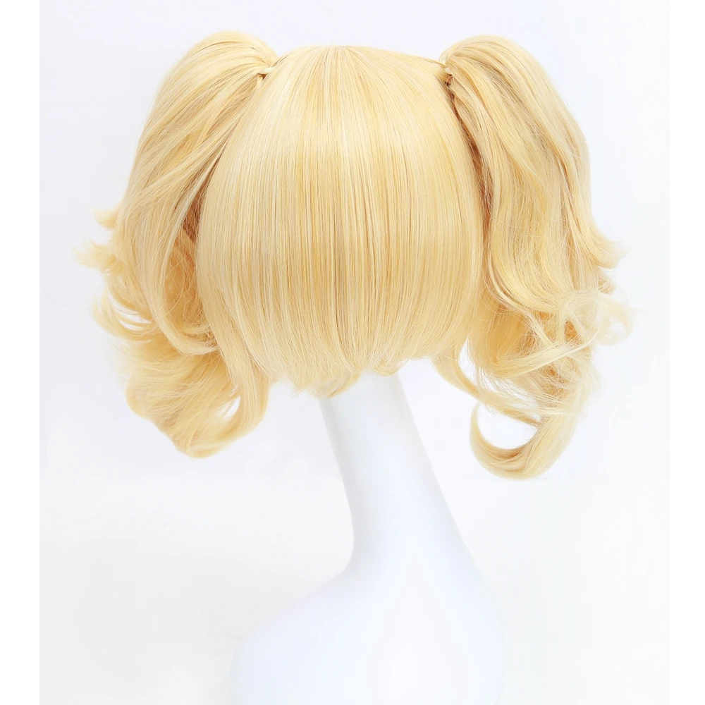 XCOSER Аркхэм Сити Косплей золотисто-желтые волосы Хэллоуин фестиваль Повседневные