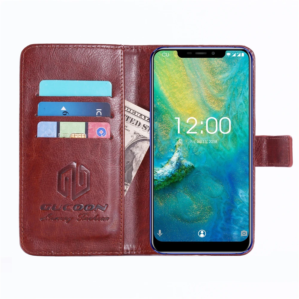 GUCOON чехол с волком для Oukitel C10 K10 U23 K7 power Чехол-кошелек для телефона Oukitel K7 Чехол-держатель