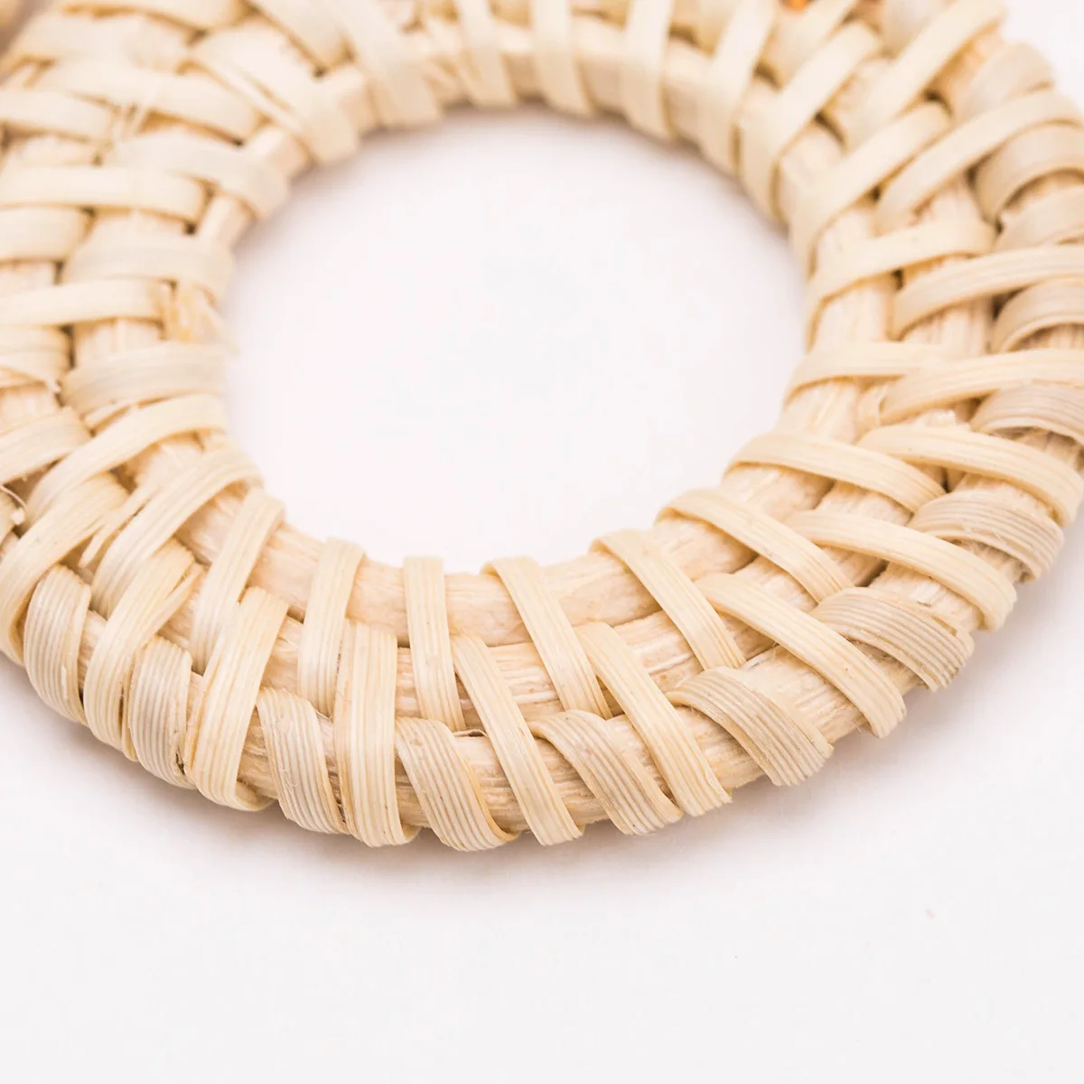 Многослойные Круглые Серьги &quotСОЛОМА&quot Boho Summer|Серьги-гвоздики| |